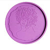 Cup Mat Silicone Bust Statue Molds SIMO-PW0002-15A-1