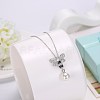 Trendy 925 Sterling Silver Pendant Necklaces NJEW-BB34171-P-2