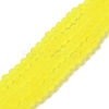Transparent Glass Beads Strands X-EGLA-A034-T10mm-MD29-1