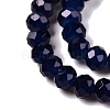 Baking Paint Imitation Jade Glass Bead Strands DGLA-A034-J4mm-A39-3