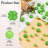 100Pcs 2 Styles Opaque Acrylic Beads SACR-YW0001-73-3