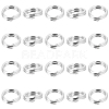 10Pcs 925 Sterling Silver Split Jump Rings STER-BBC0007-85B-1