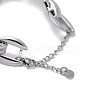 304 Stainless Steel Link Chain Bracelets for Women Men BJEW-Q343-14P-3