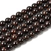 Garnet Round Beads Strands G-O081-01-6mm-2