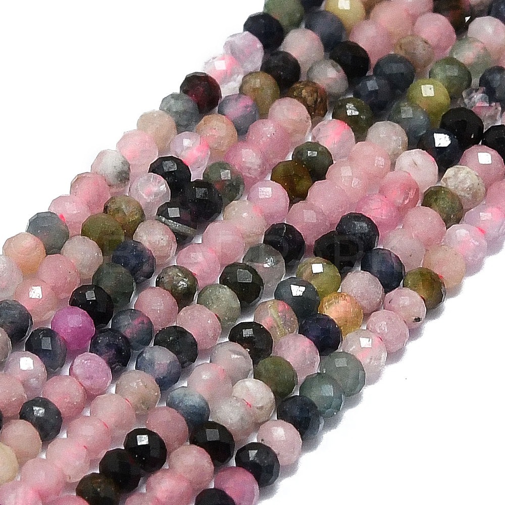 Natural Tourmaline Beads Strands - Beadpark.com