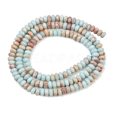 Synthetic Aqua Terra Jasper  Beads Strands G-S366-102A-1