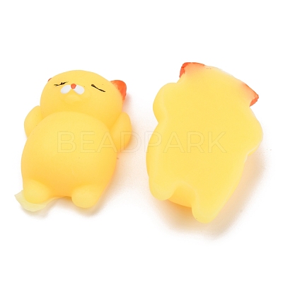 Cat Shape Stress Toy AJEW-H125-03-1