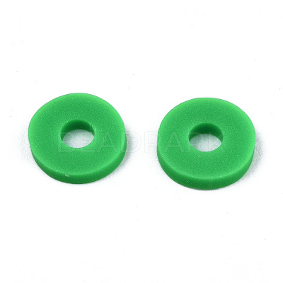 Handmade Polymer Clay Beads X-CLAY-Q251-8.0mm-71-1