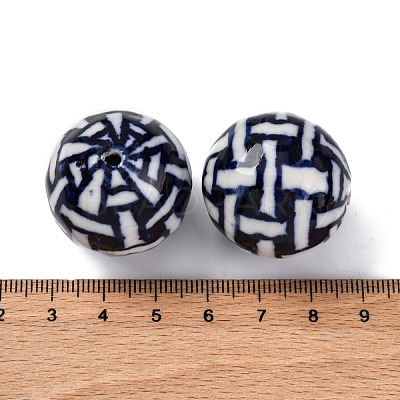 Handmade Porcelain Beads PORC-I027-19A-1