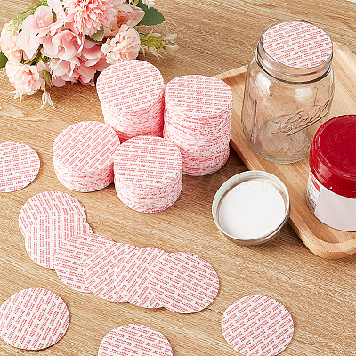 Flat Round Foam Lid Liners DIY-WH0386-84E-1
