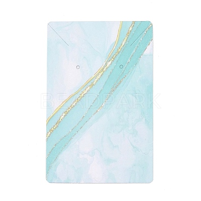 Hot Stamping Cardboard Paper Jewelry Display Cards CDIS-A005-01D-1