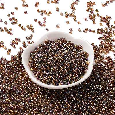 8/0 Round Glass Seed Beads SEED-J017-F8-671-1