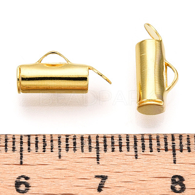 Iron Slide On End Clasp Tubes IFIN-R212-1.0cm-G-1