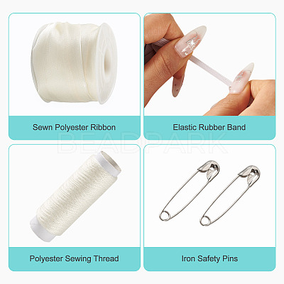 DIY Hair Tie Making Kits DIY-TA0015-81A-1