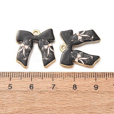 Printed Alloy Pendants AL-CBA7256-29G-02-1