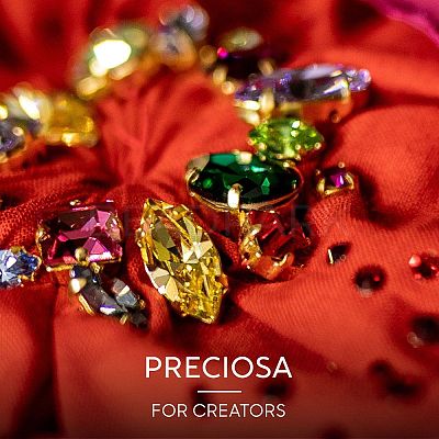 Preciosa® MAXIMA Crystal Fancy Stones Y-PRC-FG8-00030-260-1
