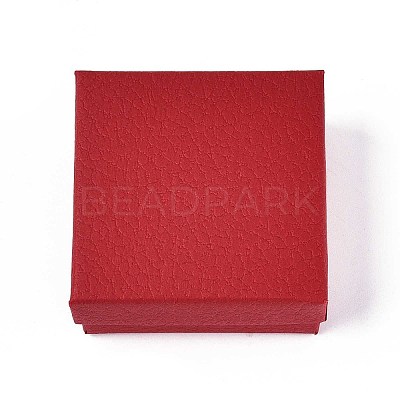 Square Cardboard Necklace Box CBOX-Q038-02-01E-1
