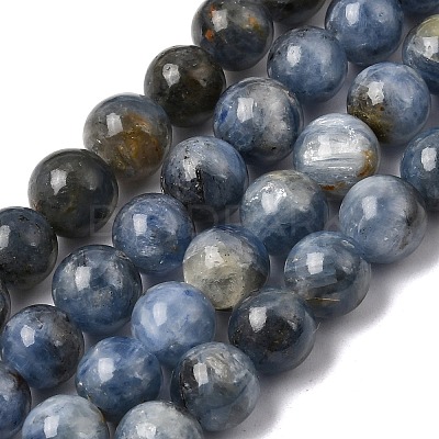 Natural Kyanite/Cyanite/Disthene Beads Strands G-G272-A01-8mm-1