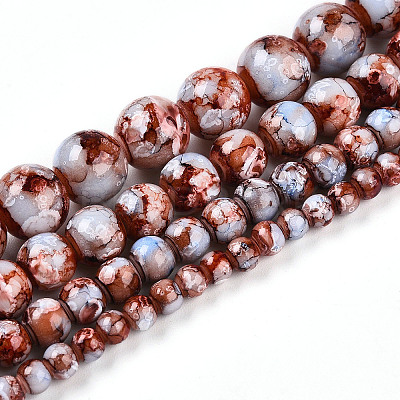 Baking Paint Glass Beads X1-DGLA-N003-6mm-A03-1