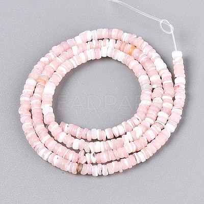 Natural Trochid Shell/Trochus Shell Beads Strands SSHEL-N040-21F-1