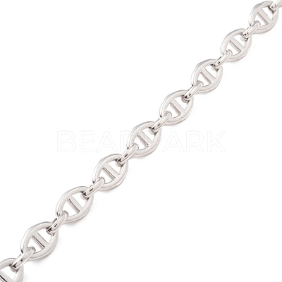 Non-Tarnish 304 Stainless Steel Oval Link Chains CHS-F017-05A-P-1