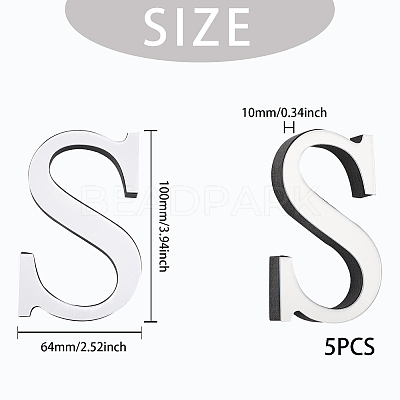 Acrylic Mirror Wall Stickers Decal DIY-CN0001-13A-S-1