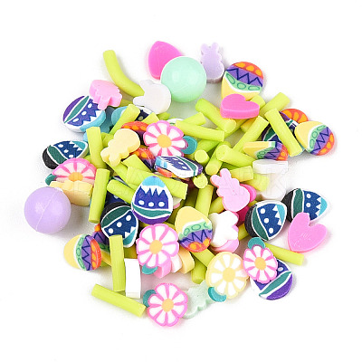 Handmade Polymer Clay Cabochons CLAY-N013-11-1