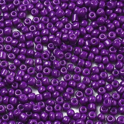 Baking Paint Glass Seed Beads SEED-S002-K11-1