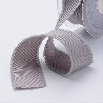 Polyester Frayed Grosgrain Ribbons ORIB-N0002-16mm-04-1