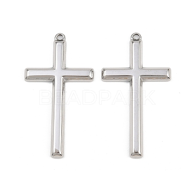 304 Stainless Steel Pendants STAS-L303-28P-03-1