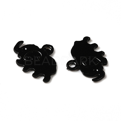 Spray Painted 201 Stainless Steel Charms STAS-I672-03A-1