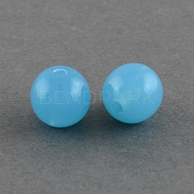 Imitation Jelly Acrylic Beads SACR-R836-8mm-12-1