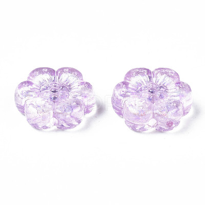 Transparent Acrylic Beads OACR-S028-142-1