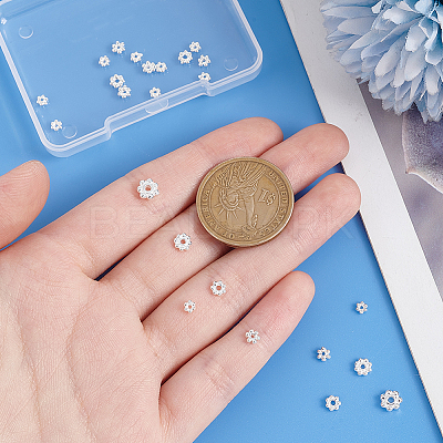 24pcs 925 Sterling Silver Spacer Beads STER-PH0002-53-1