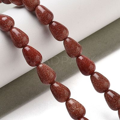 Synthetic Goldstone Beads Strands G-B106-A06-01-1