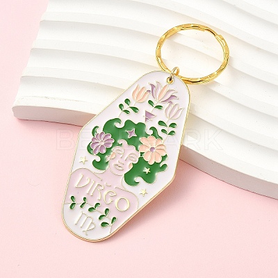 Alloy Enamel Keychains KEYC-YW00224-02-1