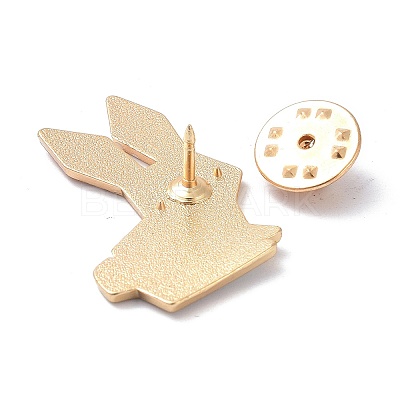 Origami Rabbit Enamel Pin JEWB-K004-33-1