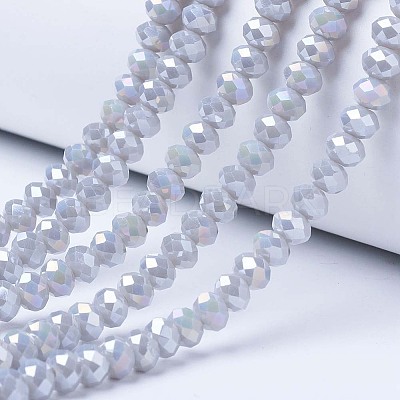 Electroplate Glass Beads Strands LS-EGLA-A034-P2mm-B11-1