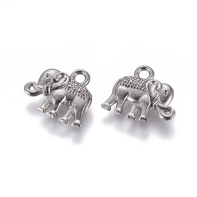 Tibetan Style Alloy Charms PALLOY-P220-01B-NR-1