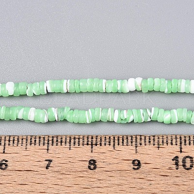 Natural Trochid Shell/Trochus Shell Beads Strands SSHEL-N040-21C-1