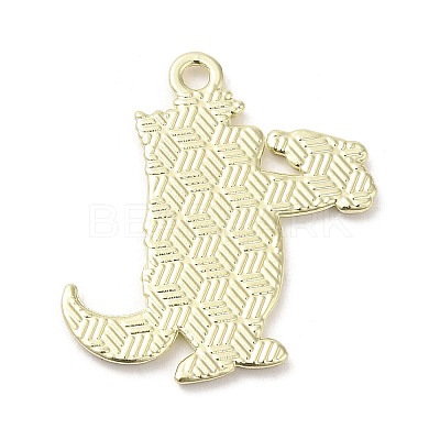 Light Gold Plated Alloy Enamel Pendants LS-ENAM-L041-06E-1