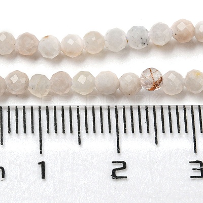 Natural Rainbow Moonstone Beads Strands X-G-A097-A02-03-1