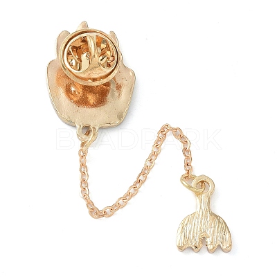 Plant Enamel Pins JEWB-S019-08D-1