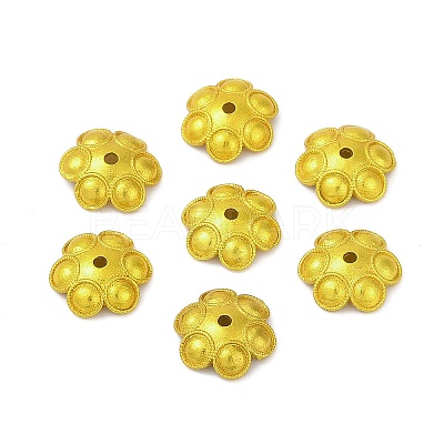 Brass Bead Caps KK-F891-16G-1