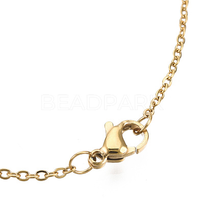 201 Stainless Steel Pendant Necklaces NJEW-T009-JN093-2-40-1
