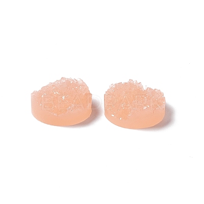 Druzy Resin Cabochons CRES-S040-12mm-25-1
