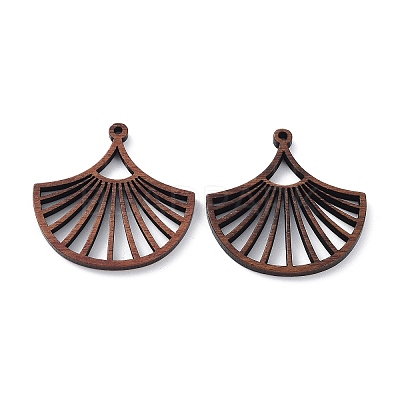 Walnut Wood Laser Cut Pendants WOOD-Q051-04C-1