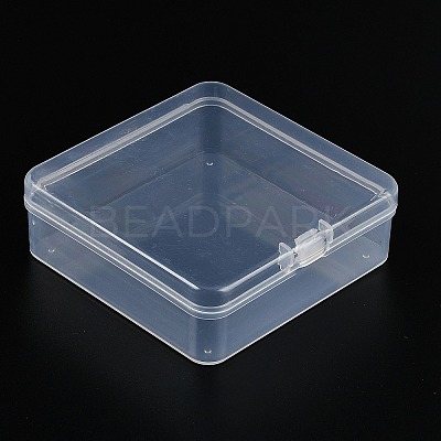 Plastic Bead Containers with Hinged Lid CON-Z007-05B-1