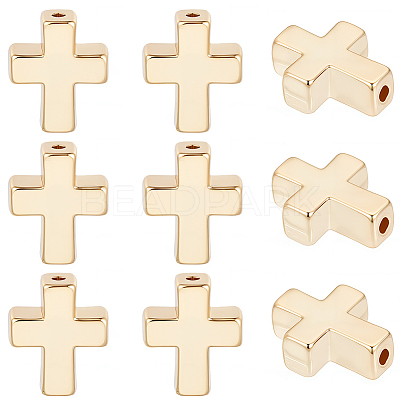 10Pcs Alloy Beads TIBEB-BBC0001-03G-1