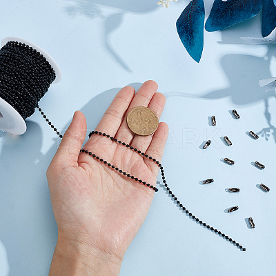 Electrophoresis Soldered Iron Ball Bead Chains CH-SP0001-06-1